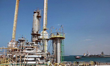 puertos de la media luna petrolera en libia